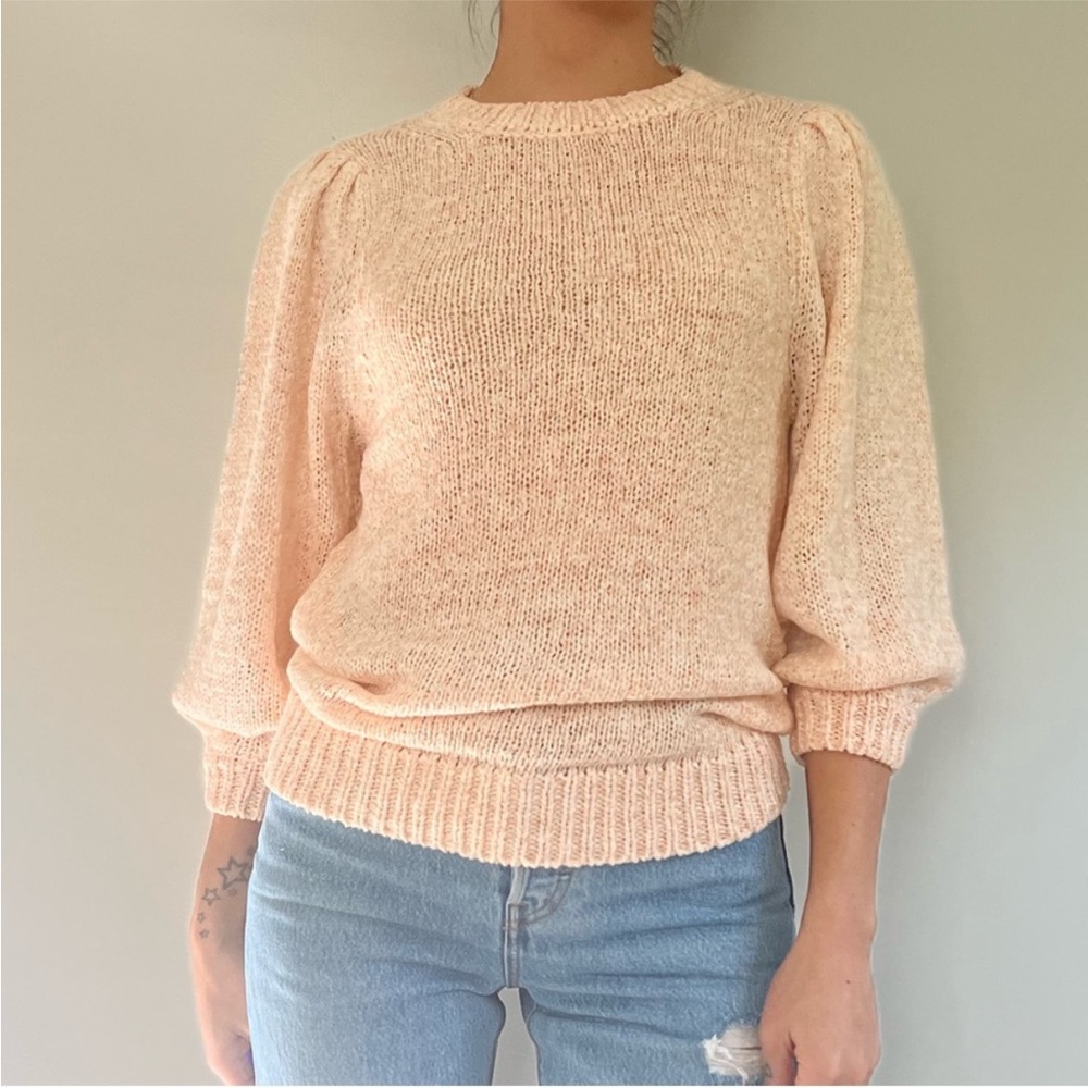 Ann Taylor Women's Sweater in Soft Pink